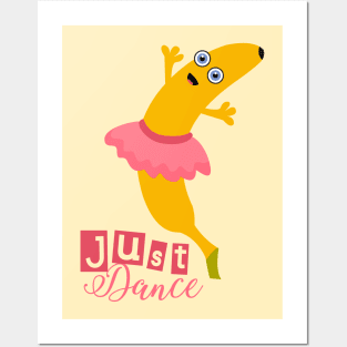 Just Dance with Banana Ballerina Posters and Art